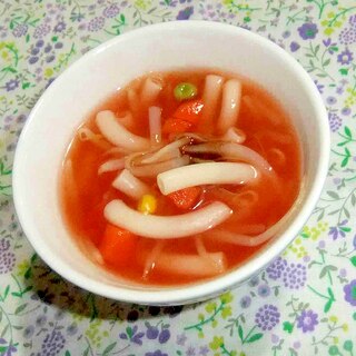 マカロニトマトスープ